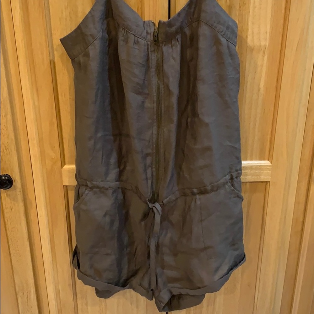 Olive green romper